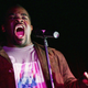 Craig Grant (aka muMs) performs poetry at the Alicia Keys “Tears For Water” book release party on November 9, 2004.